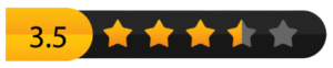 3.5 star