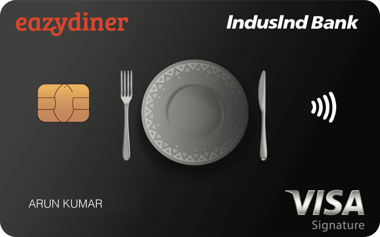EasyDiner IndusInd Bank Credit Card