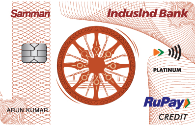 IndusInd Bank Samman Rupay Credit Card