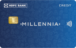 hdfc bank millennia credit card